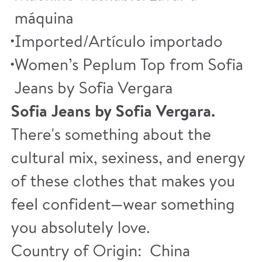 Sofia Peplum Cami Top - Picture 2 of 10